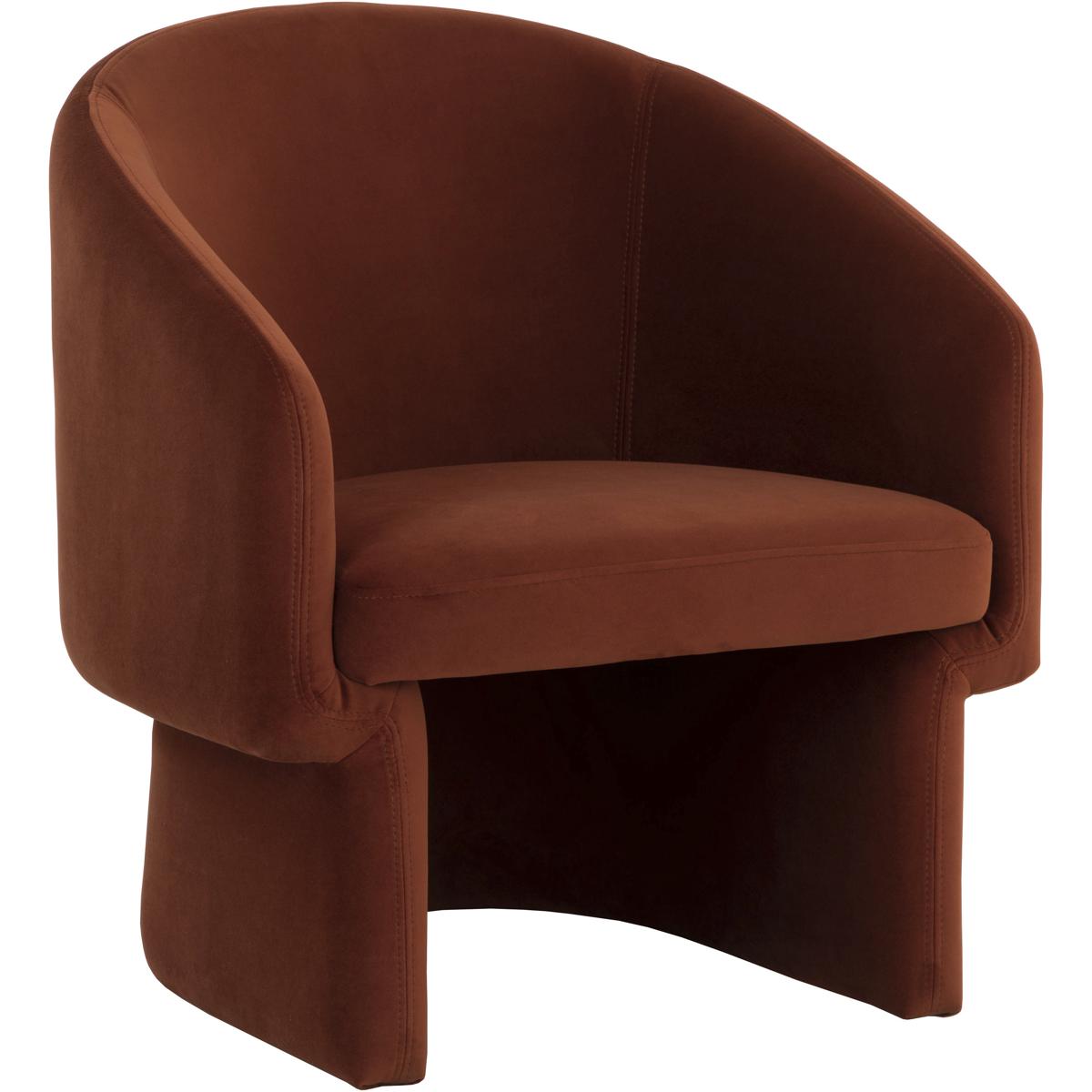 SUNPAN 109755V Lauryn Meg Rust Lounge Chair